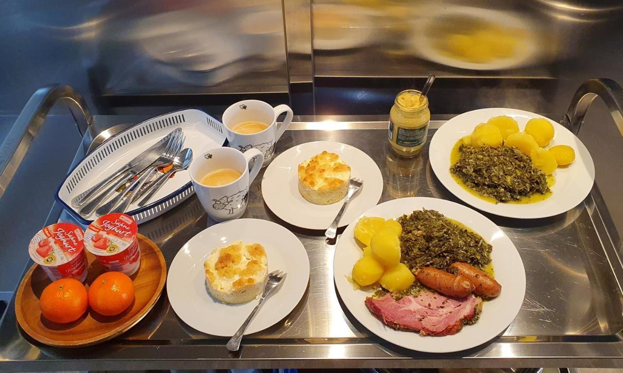 Ruhige Gästesuite mit Frühstück Rhauderfehn Exterior foto