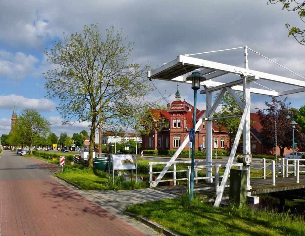 Ruhige Gästesuite mit Frühstück Rhauderfehn Exterior foto